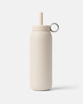 Stainless Straw Cap 24oz Almond
